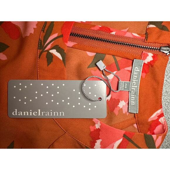 Daniel Rainn | NWT | XS Petite | Floral blouse back zipper feminine grandma boho - Picture 5 of 10